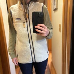Patagonia Women's Sherpa Cream Vest